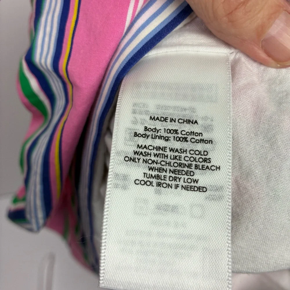 Ralph Lauren Striped Baby Girl Dress